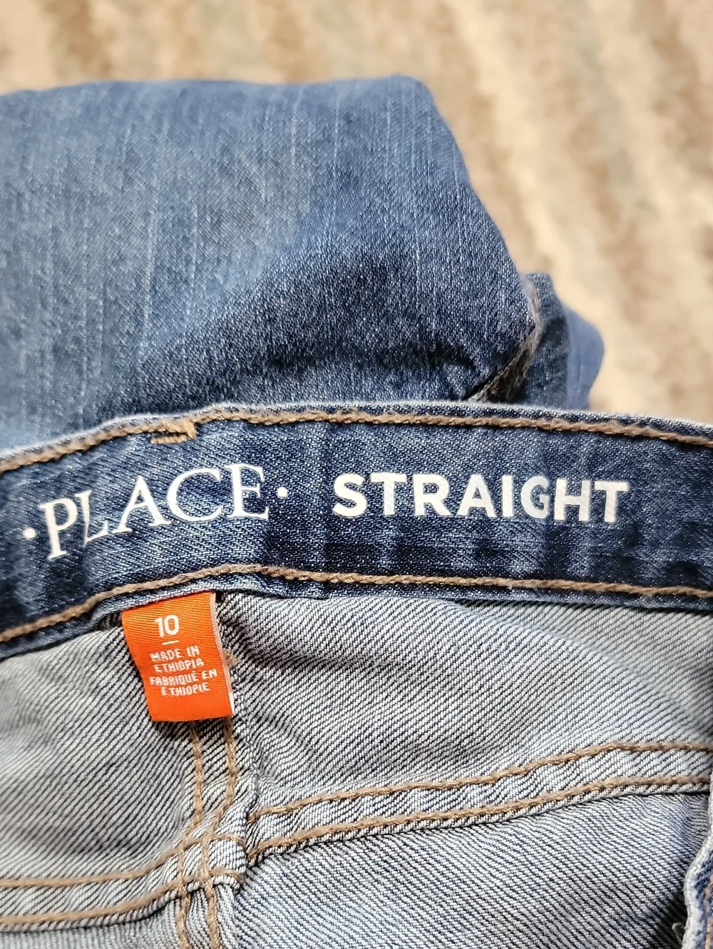 The Children's Place Classic Blue Straight-Leg Kids Jeans
